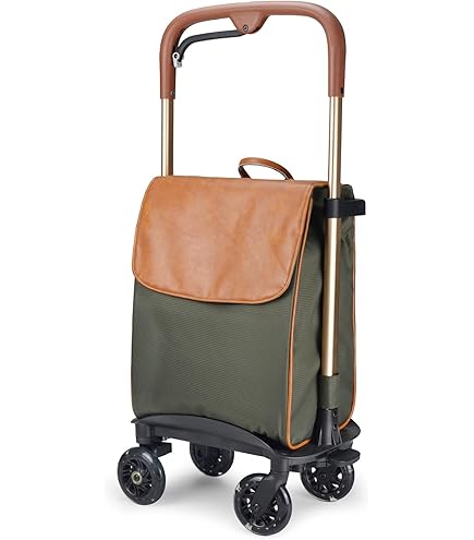 Amazon｜ショッピングカート 4輪 横押し 後ろ引き 2way 保冷 保温